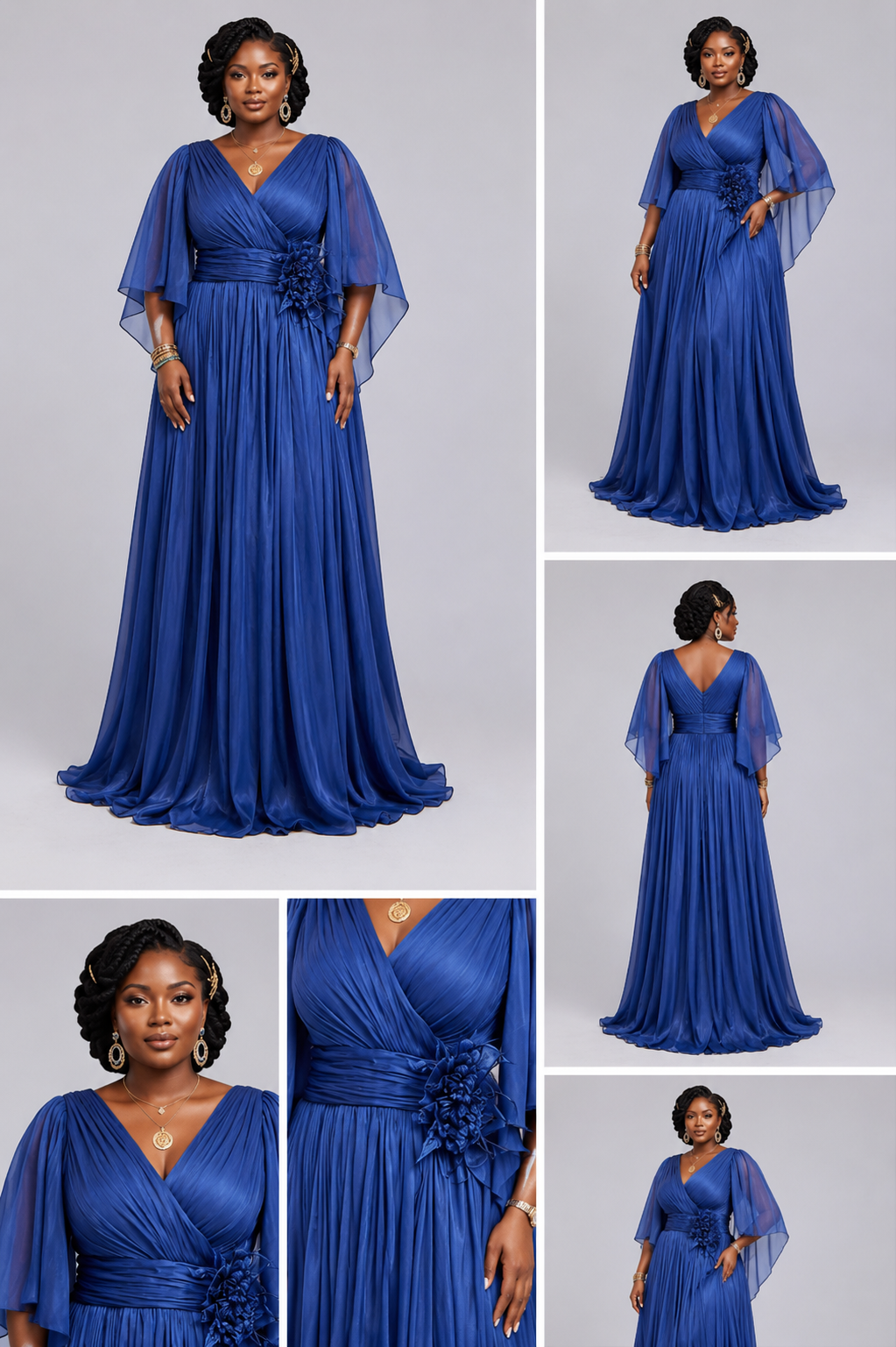Robe bleu