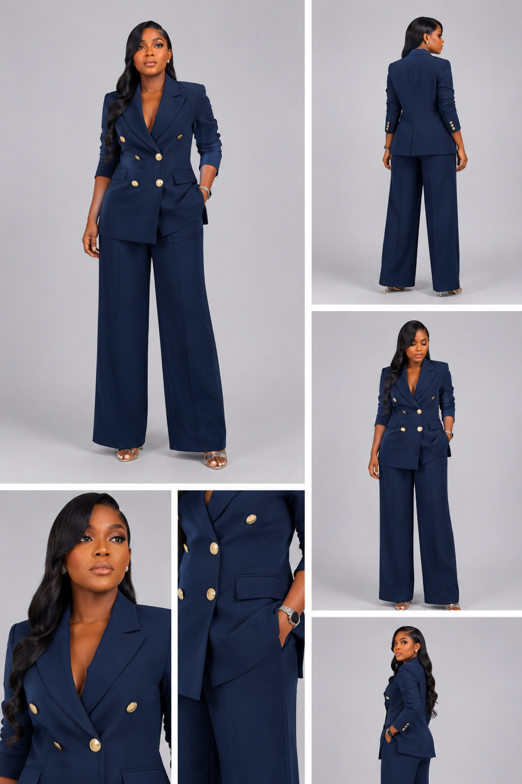 Tailleur Bleu