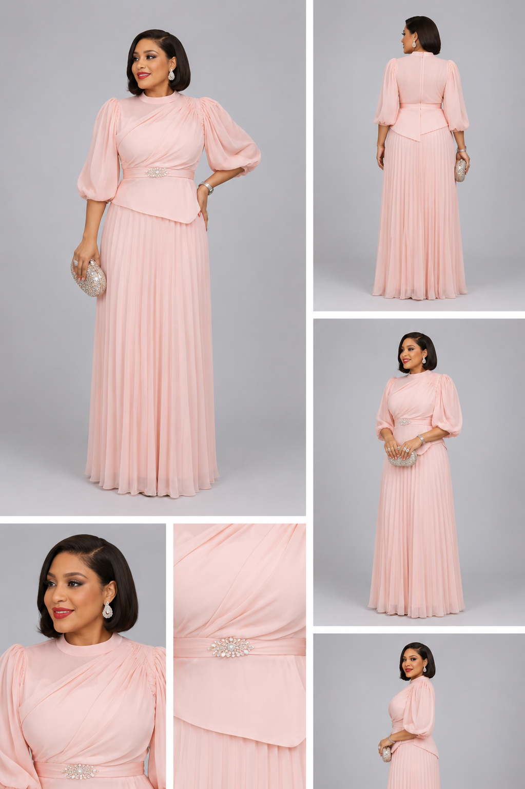 Robe rose