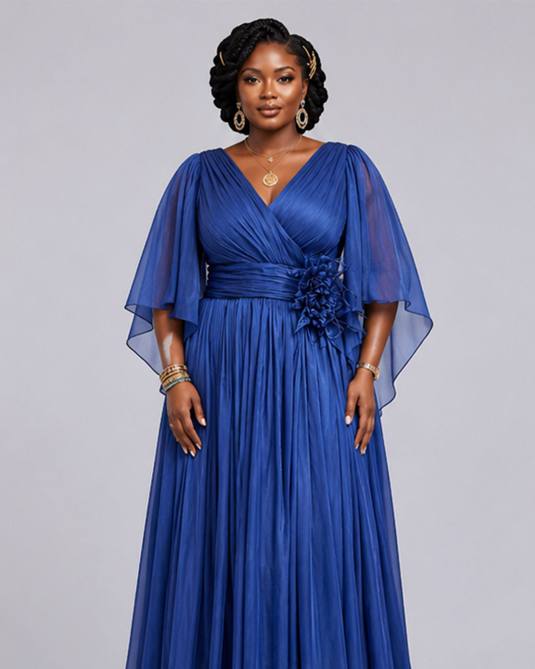 Robe bleu