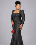 Robe noir luxe