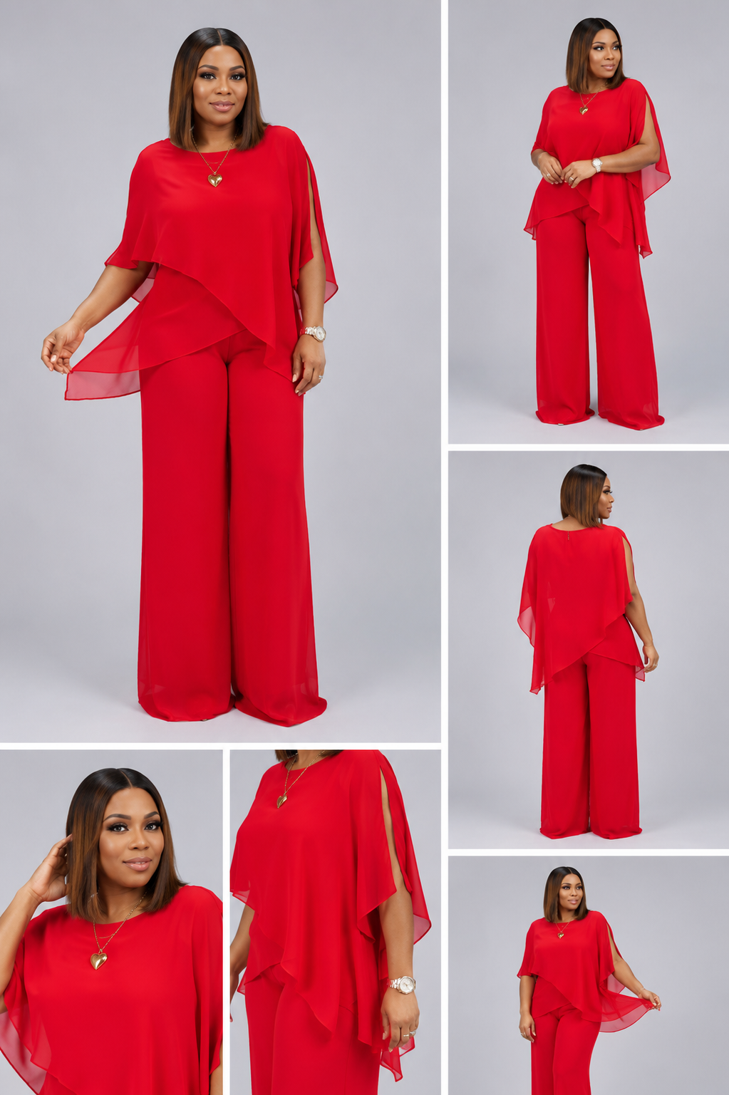 Ensemble rouge